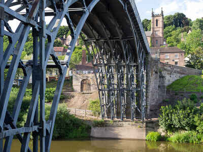 A weekend in and around the Ironbridge Gorge, River Severn, near Telford, Shropshire, England