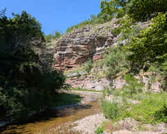 Boljetin river canyon